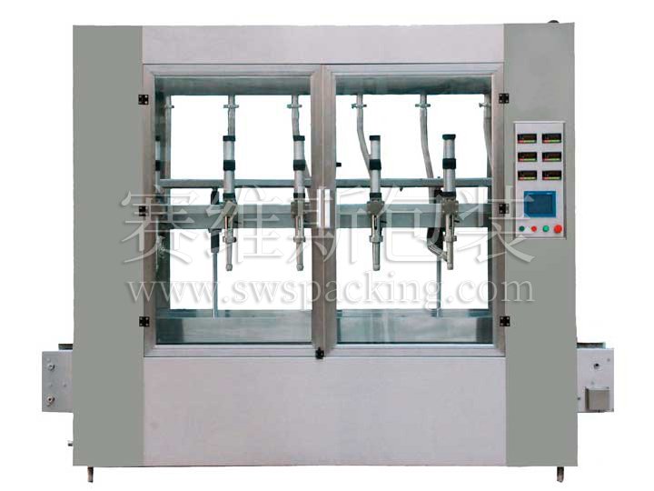 SCZ50-6D 全自動(dòng)稱重式灌裝機(jī)